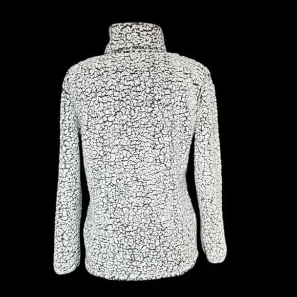 Ohio State University Woman's Fleece Sherpa Scarlet & Gray Ohio State Emblem XL - Picture 2 of 6